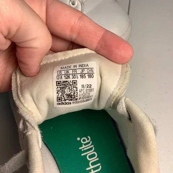 Adidas Stan Smith x André Saraiva XO Kids Sneakers HQ6862 – Unisex, Limited Edit - Picture 9 of 11